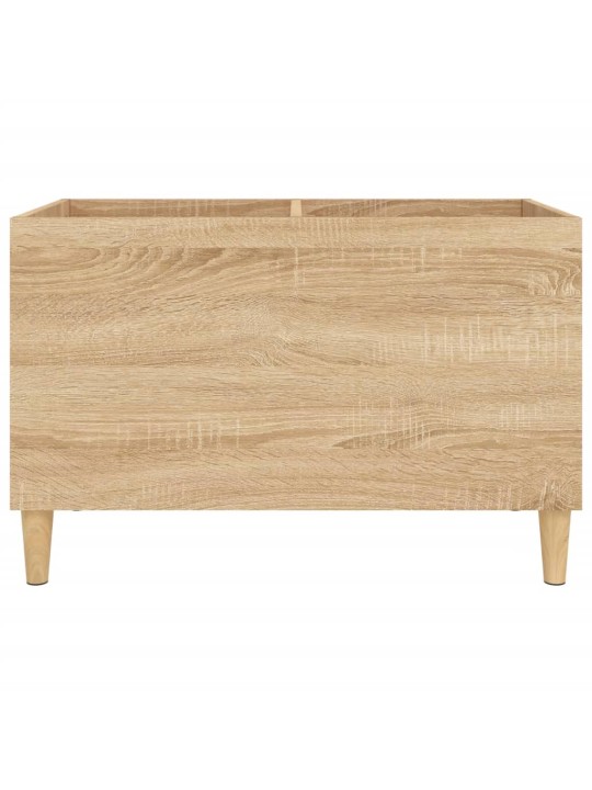 Skříňka na LP desky dub sonoma 74,5x38x48 cm kompozitní dřevo
