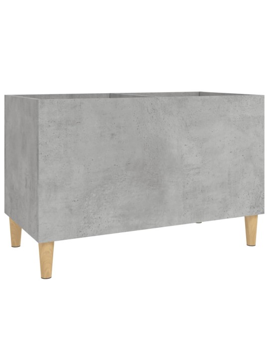 Skříňka na LP desky betonově šedá 74,5x38x48cm kompozitní dřevo