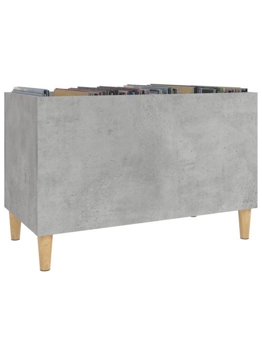 Skříňka na LP desky betonově šedá 74,5x38x48cm kompozitní dřevo