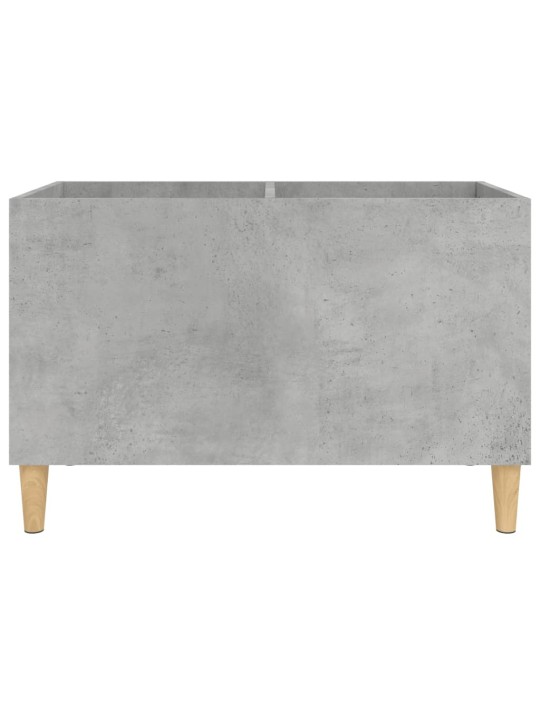 Skříňka na LP desky betonově šedá 74,5x38x48cm kompozitní dřevo