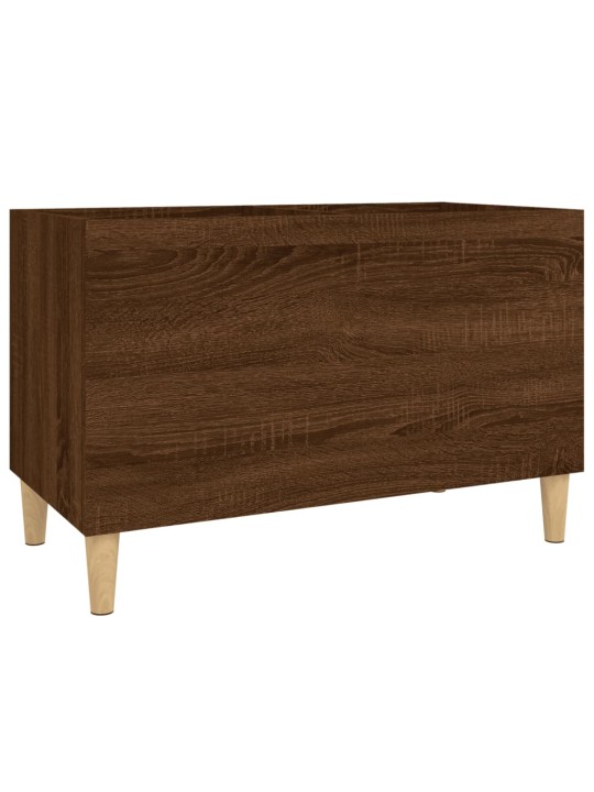 Skříňka na LP desky hnědý dub 74,5x38x48 cm kompozitní dřevo