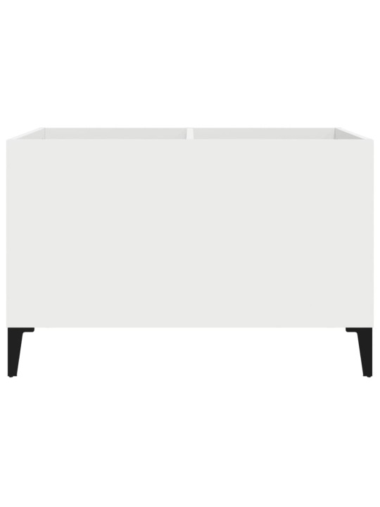 Skříňka na LP desky bílá 74,5 x 38 x 48 cm kompozitní dřevo