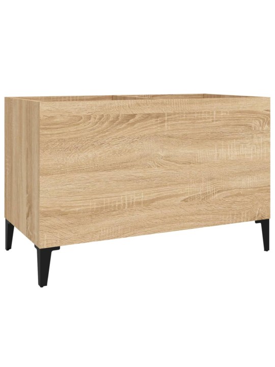 Skříňka na LP desky dub sonoma 74,5x38x48 cm kompozitní dřevo