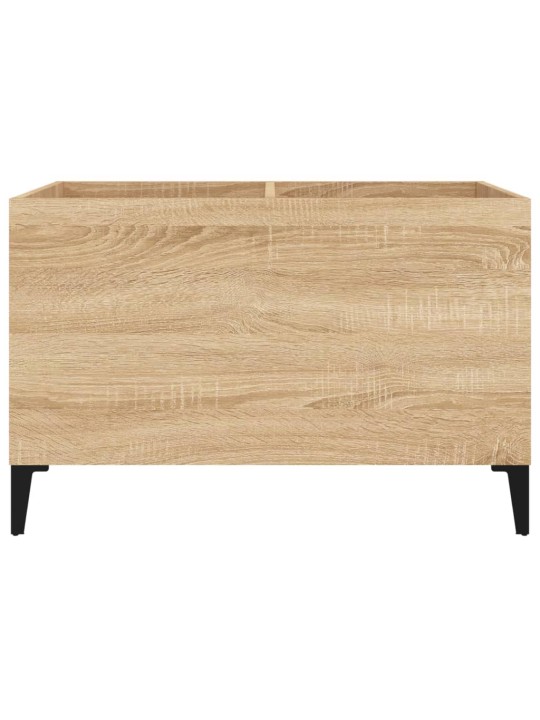 Skříňka na LP desky dub sonoma 74,5x38x48 cm kompozitní dřevo