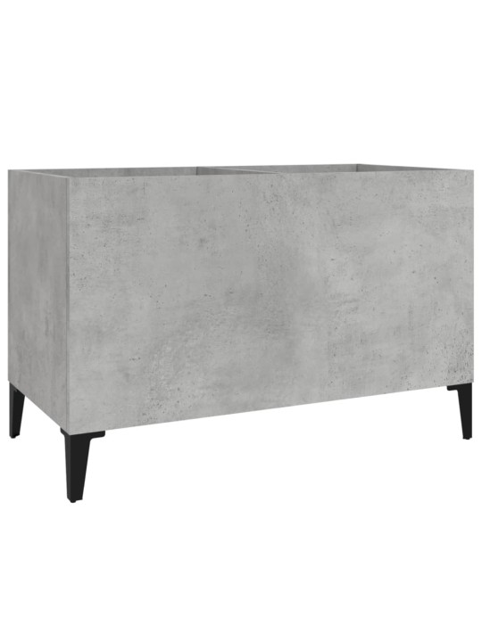 Skříňka na LP desky betonově šedá 74,5x38x48cm kompozitní dřevo