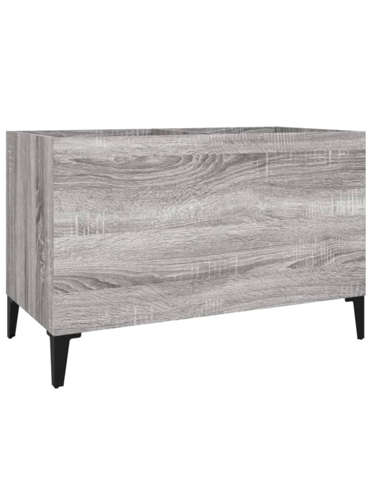 Skříňka na LP desky šedá sonoma 74,5x38x48 cm kompozitní dřevo