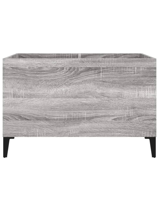 Skříňka na LP desky šedá sonoma 74,5x38x48 cm kompozitní dřevo