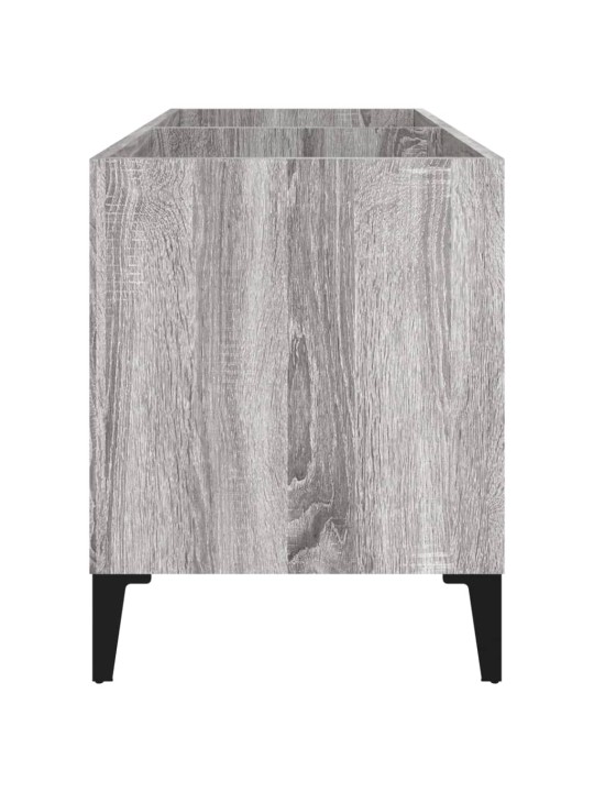 Skříňka na LP desky šedá sonoma 74,5x38x48 cm kompozitní dřevo