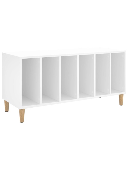 Skříňka na LP desky bílá 100 x 38 x 48 cm kompozitní dřevo