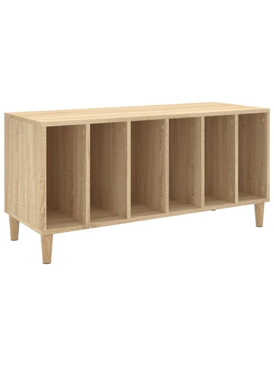 Skříňka na LP desky dub sonoma 100x38x48 cm kompozitní dřevo