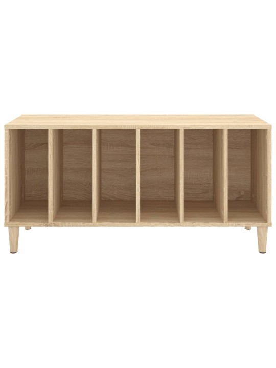 Skříňka na LP desky dub sonoma 100x38x48 cm kompozitní dřevo