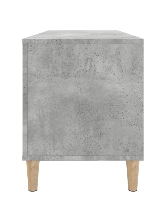 Skříňka na LP desky betonově šedá 100x38x48 cm kompozitní dřevo