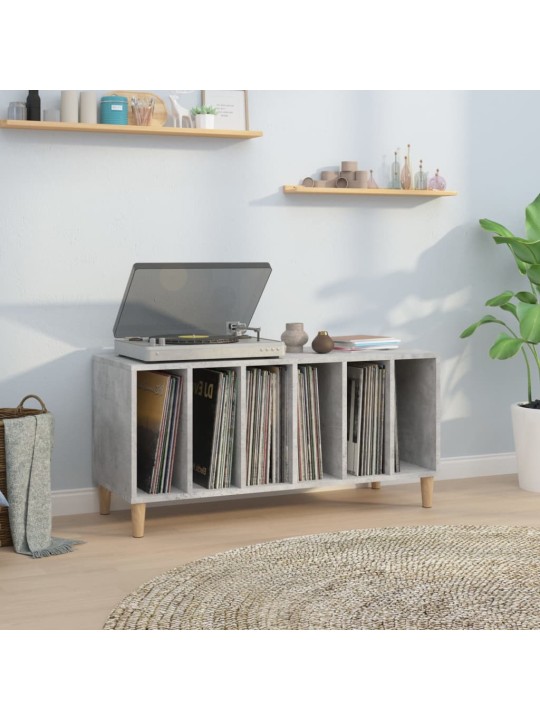 Skříňka na LP desky betonově šedá 100x38x48 cm kompozitní dřevo