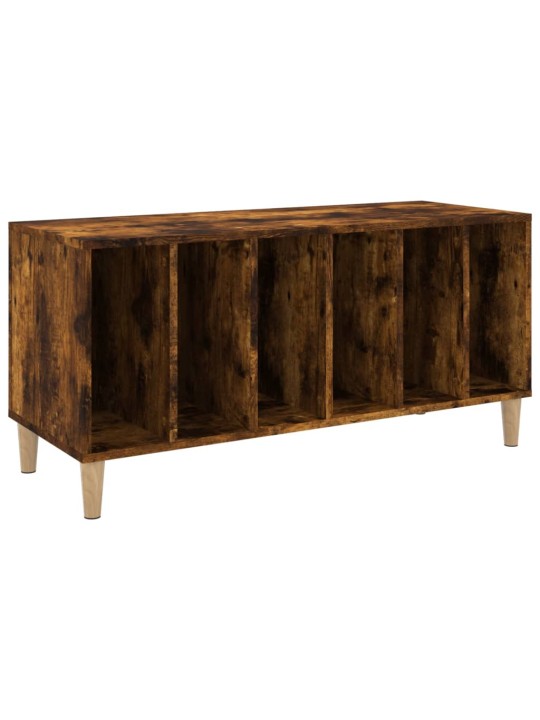 Skříňka na LP desky kouřový dub 100x38x48 cm kompozitní dřevo
