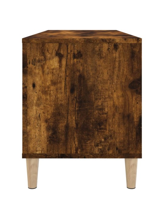 Skříňka na LP desky kouřový dub 100x38x48 cm kompozitní dřevo