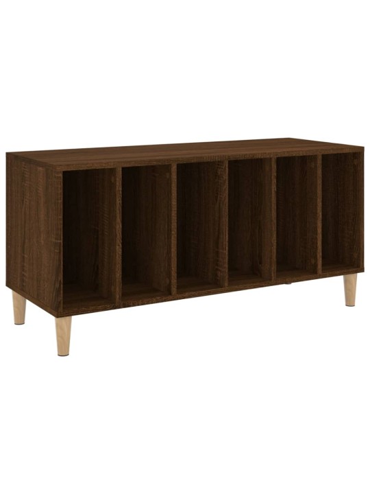 Skříňka na LP desky hnědý dub 100x38x48 cm kompozitní dřevo