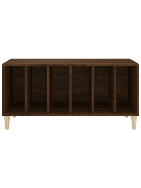 Skříňka na LP desky hnědý dub 100x38x48 cm kompozitní dřevo