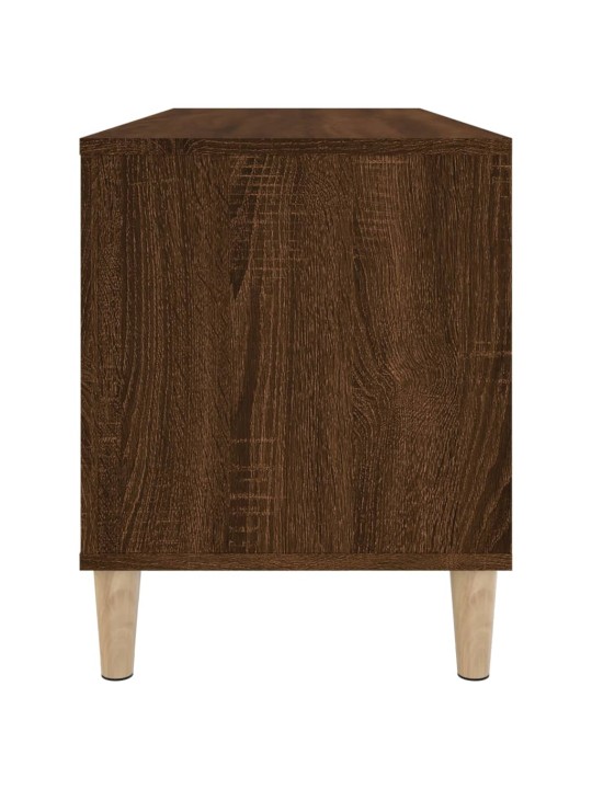 Skříňka na LP desky hnědý dub 100x38x48 cm kompozitní dřevo