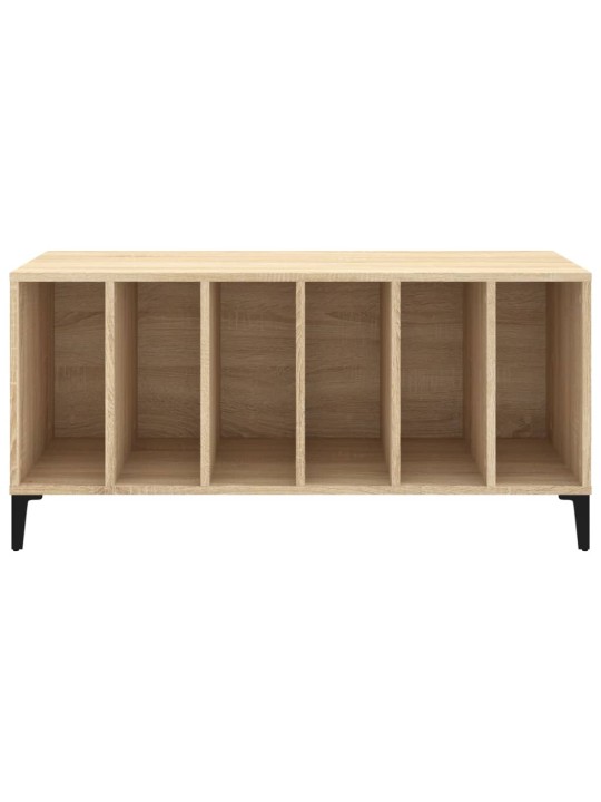 Skříňka na LP desky dub sonoma 100x38x48 cm kompozitní dřevo