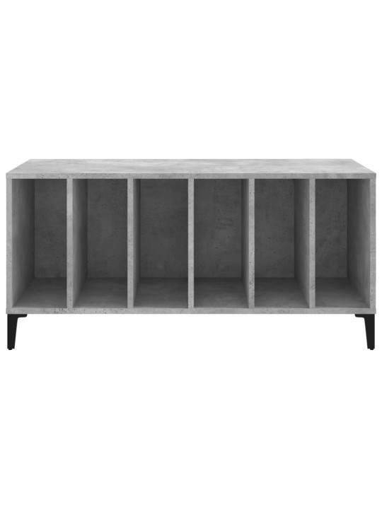 Skříňka na LP desky betonově šedá 100x38x48 cm kompozitní dřevo