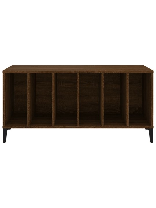 Skříňka na LP desky hnědý dub 100x38x48 cm kompozitní dřevo