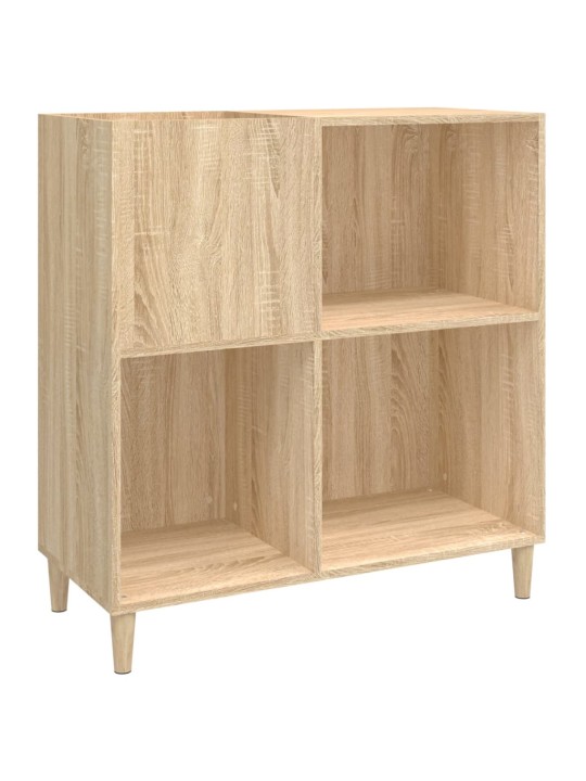 Skříňka na LP desky dub sonoma 84,5x38x89 cm kompozitní dřevo