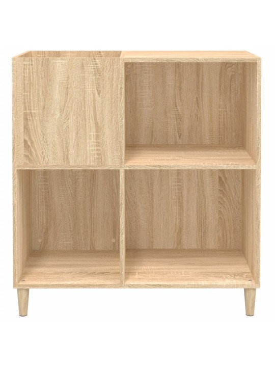 Skříňka na LP desky dub sonoma 84,5x38x89 cm kompozitní dřevo