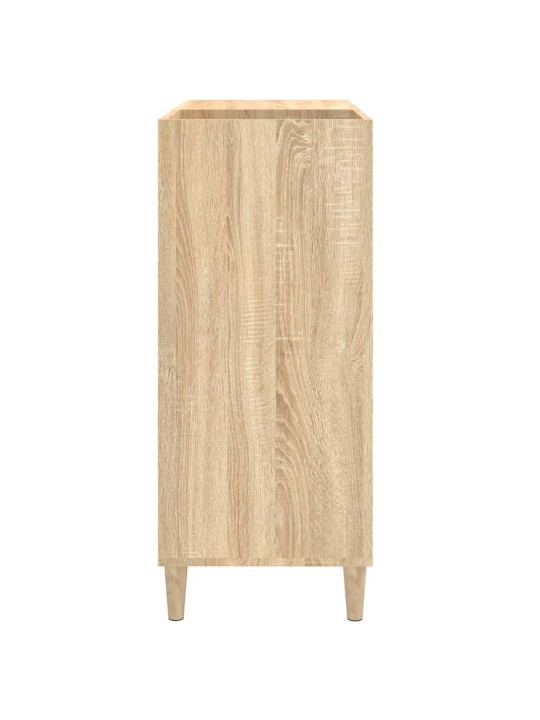 Skříňka na LP desky dub sonoma 84,5x38x89 cm kompozitní dřevo