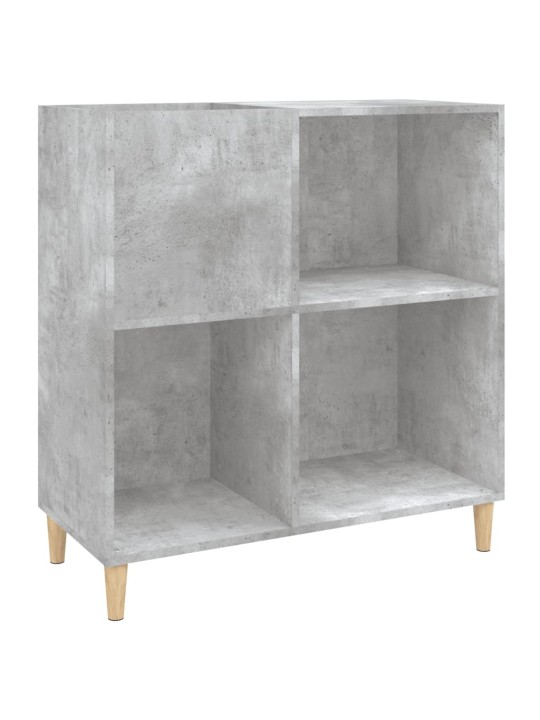 Skříňka na LP desky betonově šedá 84,5x38x89cm kompozitní dřevo