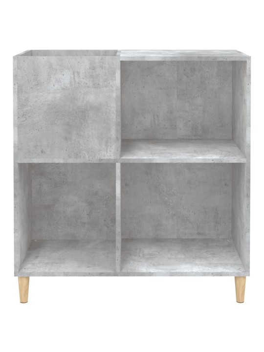 Skříňka na LP desky betonově šedá 84,5x38x89cm kompozitní dřevo