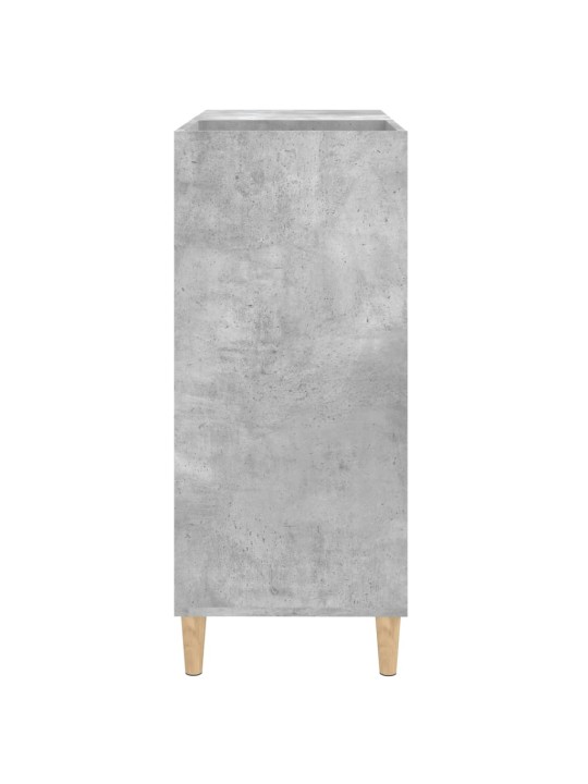 Skříňka na LP desky betonově šedá 84,5x38x89cm kompozitní dřevo
