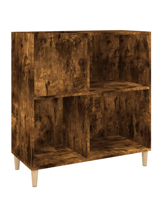 Skříňka na LP desky kouřový dub 84,5x38x89 cm kompozitní dřevo
