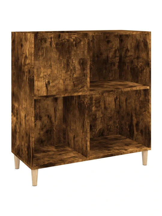 Skříňka na LP desky kouřový dub 84,5x38x89 cm kompozitní dřevo