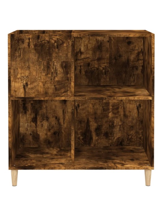 Skříňka na LP desky kouřový dub 84,5x38x89 cm kompozitní dřevo