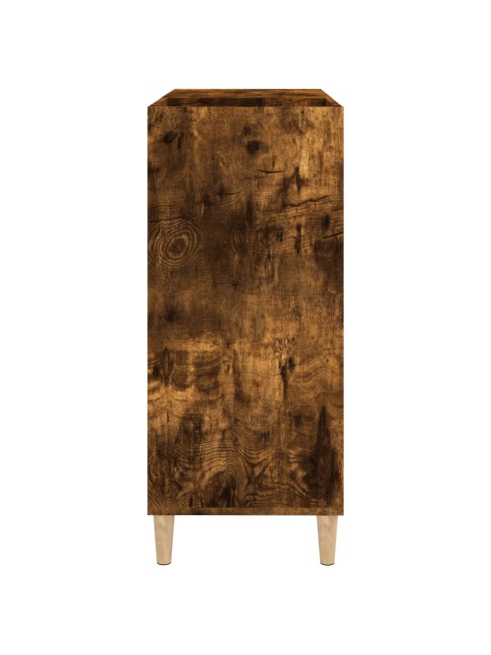 Skříňka na LP desky kouřový dub 84,5x38x89 cm kompozitní dřevo