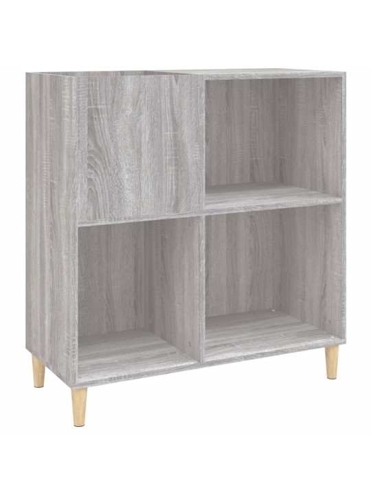 Skříňka na LP desky šedá sonoma 84,5x38x89 cm kompozitní dřevo