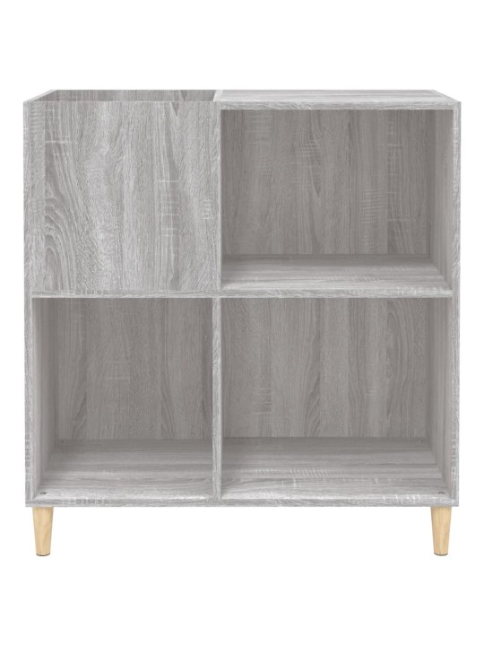 Skříňka na LP desky šedá sonoma 84,5x38x89 cm kompozitní dřevo