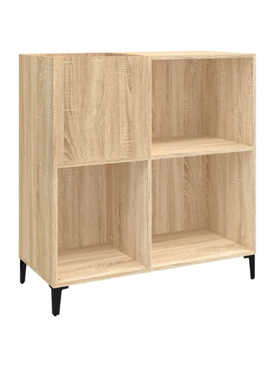 Skříňka na LP desky dub sonoma 84,5x38x89 cm kompozitní dřevo