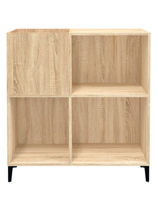 Skříňka na LP desky dub sonoma 84,5x38x89 cm kompozitní dřevo