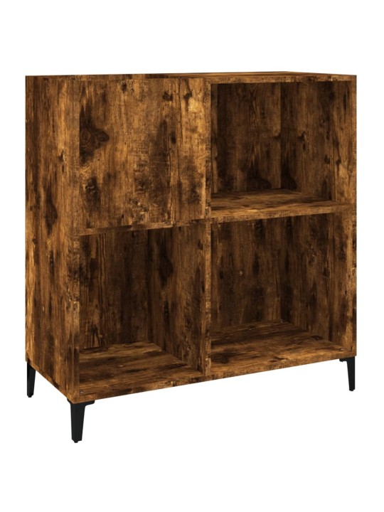 Skříňka na LP desky kouřový dub 84,5x38x89 cm kompozitní dřevo