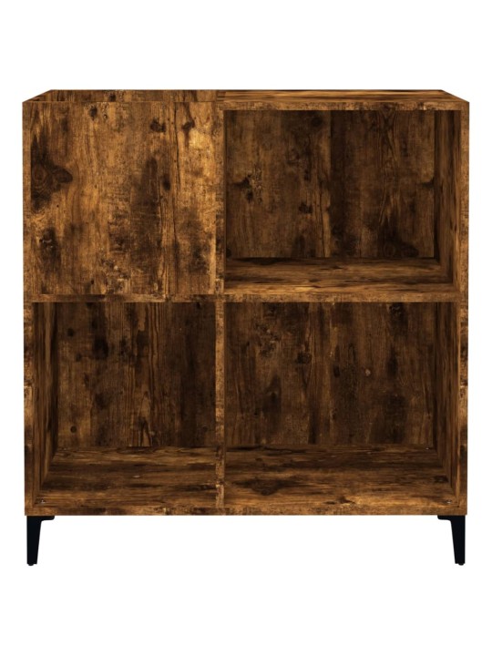 Skříňka na LP desky kouřový dub 84,5x38x89 cm kompozitní dřevo