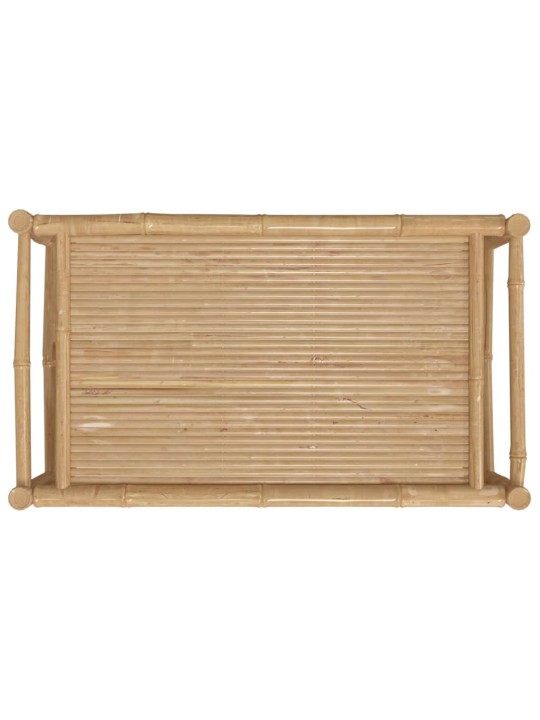 Zahradní konferenční stolek 100 x 55 x 33 cm bambus