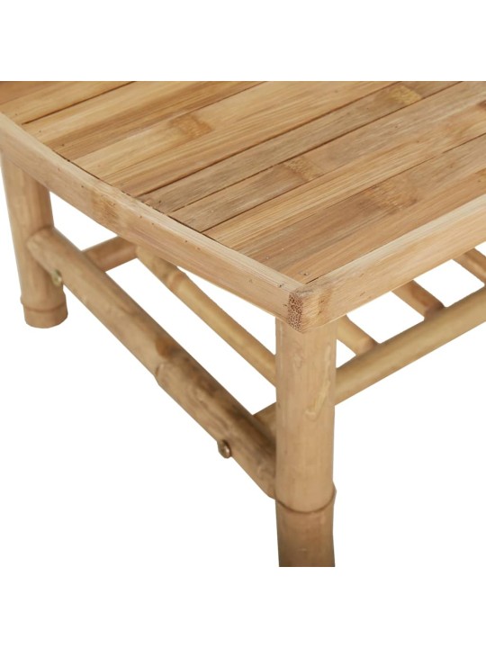 Zahradní konferenční stolek 90 x 55 x 37 cm bambus