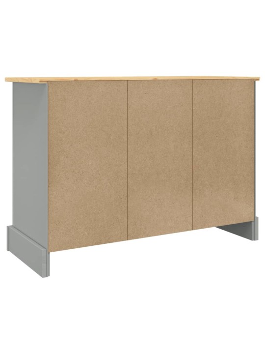 Příborník Corona šedý 112 x 43 x 78 cm masivní mexická borovice