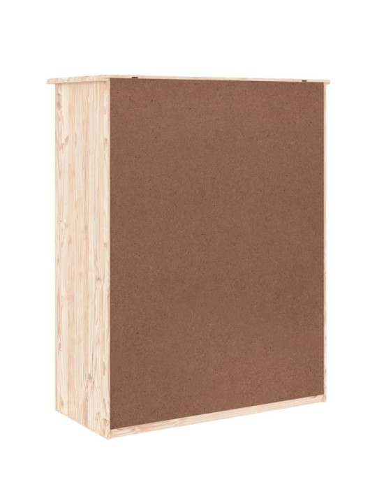 Botník ALTA 77 x 35 x 96 cm masivní borové dřevo