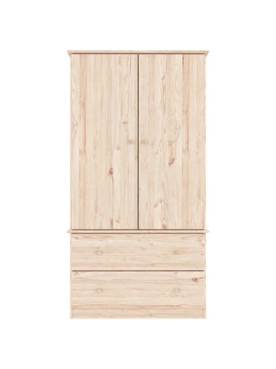 Šatní skříň ALTA 90 x 55 x 170 cm masivní borové dřevo