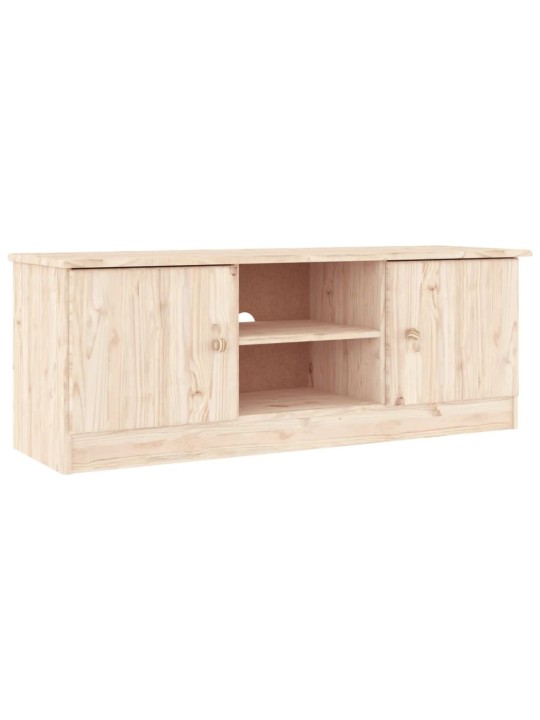 TV skříňka ALTA 112 x 35 x 41 cm masivní borové dřevo