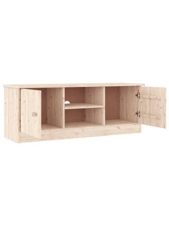 TV skříňka ALTA 112 x 35 x 41 cm masivní borové dřevo