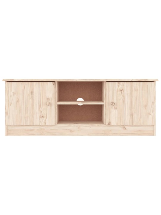 TV skříňka ALTA 112 x 35 x 41 cm masivní borové dřevo