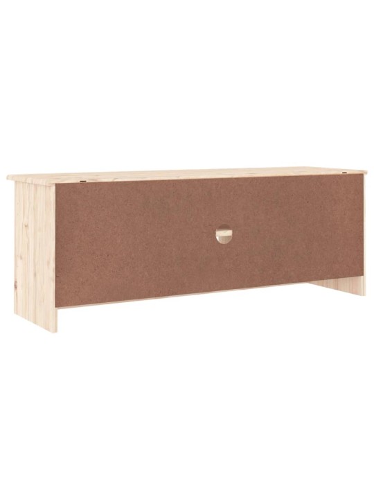 TV skříňka ALTA 112 x 35 x 41 cm masivní borové dřevo